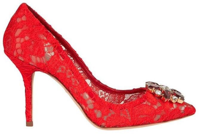 Dolce & Gabbana Red Women's Shoes | Shop the world's largest 