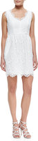 Thumbnail for your product : Shoshanna Sierra Scallop-Trim Lace Dress