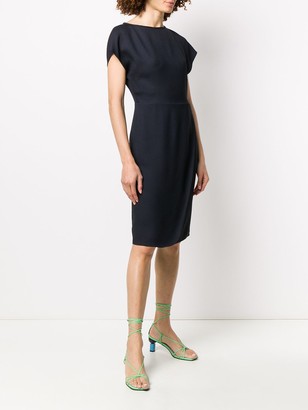 Emporio Armani Short-Sleeved Round-Neck Dress