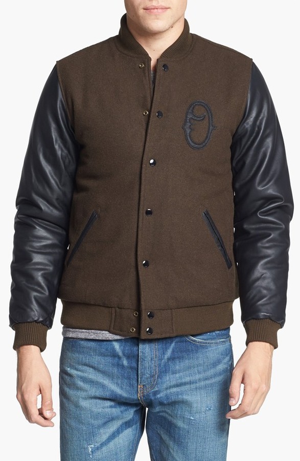 obey varsity jacket