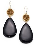Thumbnail for your product : Nest Druzy & Horn Drop Earrings