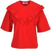 Thumbnail for your product : MSGM Frill Trim T-shirt