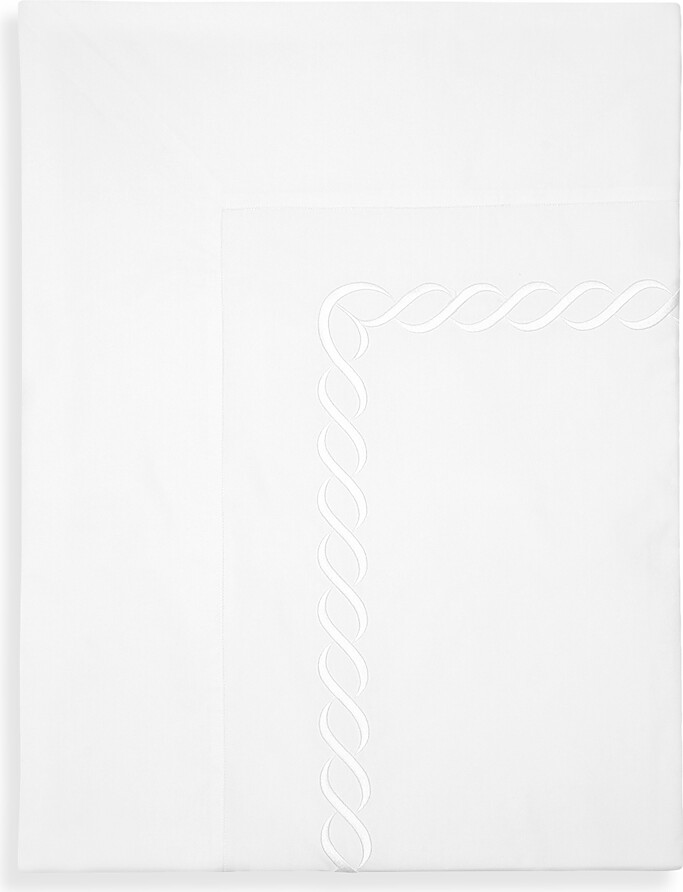 Pratesi Treccia Moderno Flat Sheet King