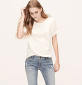 Thumbnail for your product : LOFT Drapey Linen Tee