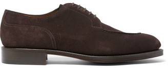 Edward Green Dover Suede Derby Shoes