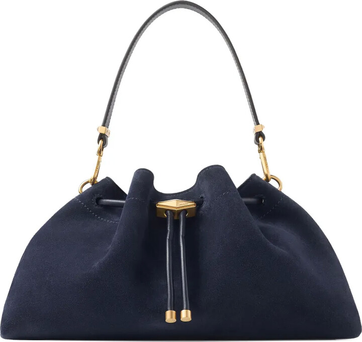 Jimmy Choo medium Cinch suede shoulder bag