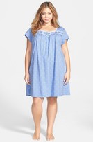 Thumbnail for your product : Eileen West 'Clover' Short Nightgown (Plus Size)