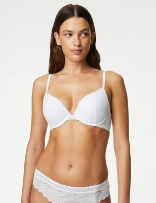 M&S Collection Flexifit™ Lace Wired Push-Up Bra - ShopStyle