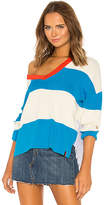 Thumbnail for your product : Kule Striped V Neck Sweater