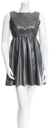 Giles Metallic Laser Cut Dress metallic Metallic Laser Cut Dress