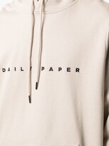 Thumbnail for your product : Daily Paper Alias logo-embroidered hoodie