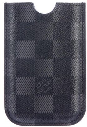 Louis Vuitton Damier Graphite iPhone 3G Phone Holder