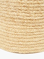 Thumbnail for your product : Ruslan Baginskiy Woven Straw Bucket Hat - Beige