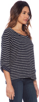 Thumbnail for your product : Splendid Madison Stripe Boucle Sweater