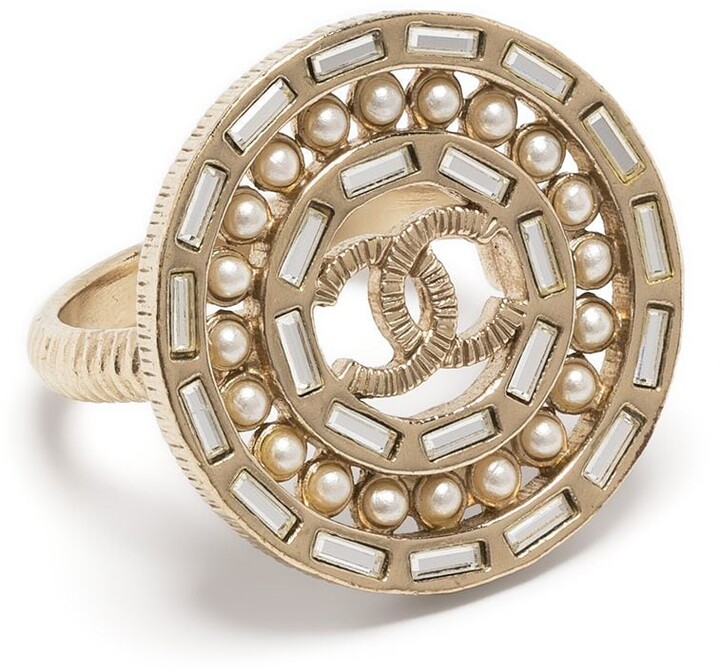 Chanel Cc Rings | Shop the world's largest collection of fashion 