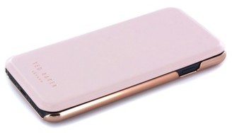 Ted Baker Shannon Iphone 6/6S/7/8 & 6/6S/7/8 Plus Mirror Folio Case - Pink