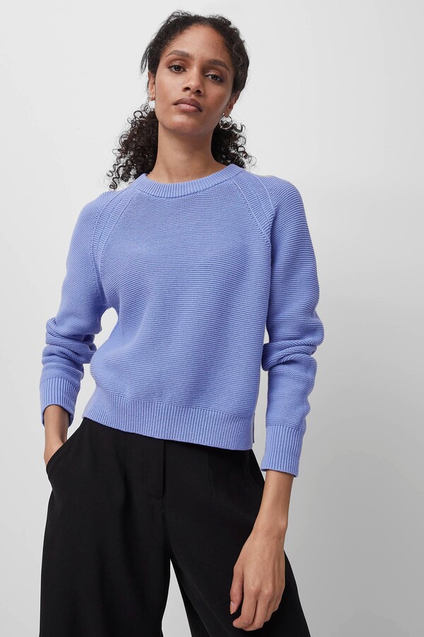 French Connection Womens Millie Mozart Solid Knits Cotton Sweaters 