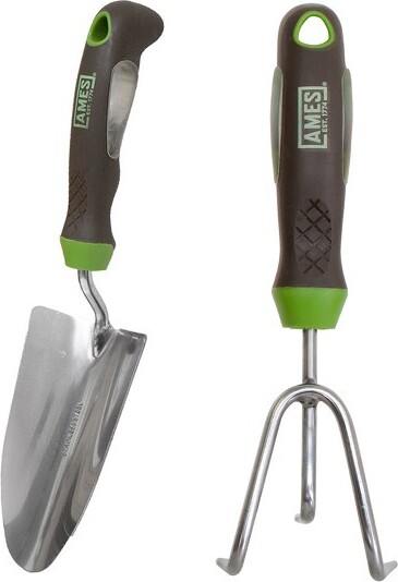 2-PieceGardenToolSet-HandTrowelandHandScoop-Ames