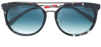 Orlebar Brown x Linda Farrow round-frame sunglasses
