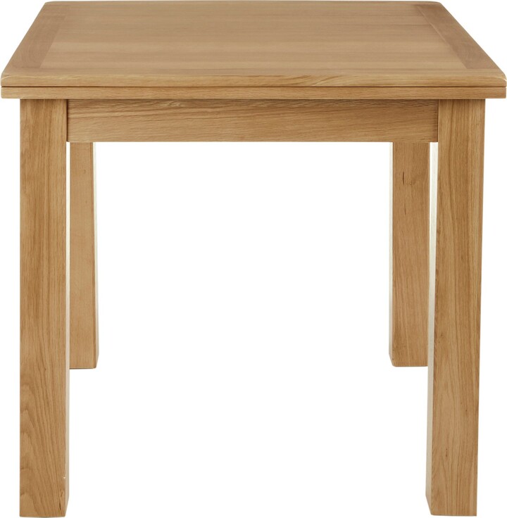 Dunelm Sherbourne Oak Flip Top Dining Table Natural ShopStyle