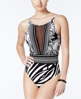 Thumbnail for your product : La Blanca Sevilla High-Neck Tummy Control One-Piece Swimsuit