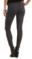Thumbnail for your product : Charlotte Russe Refuge ""Skin Tight Legging"" Colored Skinny Jeans