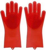 Thumbnail for your product : Scruba Dub Scruba-Dub Antibacterial Silicone Cleaning Gloves Ruby Red