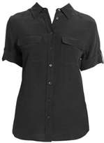 Thumbnail for your product : Equipment Short-Sleeve Slim Blouse