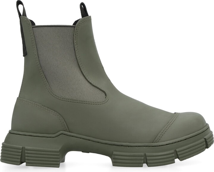 Ganni Rubber Chelsea Boots ShopStyle