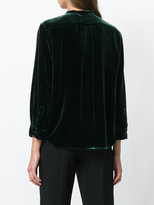 Thumbnail for your product : Aspesi velvet collarless blouse