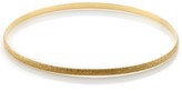 Thumbnail for your product : Carolina Bucci Yellow Gold Sparkly Round Bangle