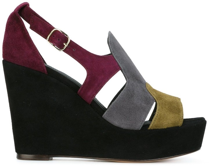 block wedge sandals