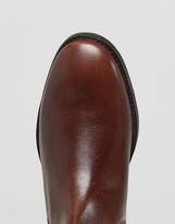 Thumbnail for your product : ASOS Design Wide Fit Chelsea Boots in Brown Leather