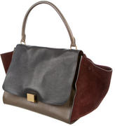 Thumbnail for your product : Celine Tricolor Large Trapeze Bag