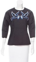 Thumbnail for your product : Mary Katrantzou 2017 Embroidered Top w/ Tags
