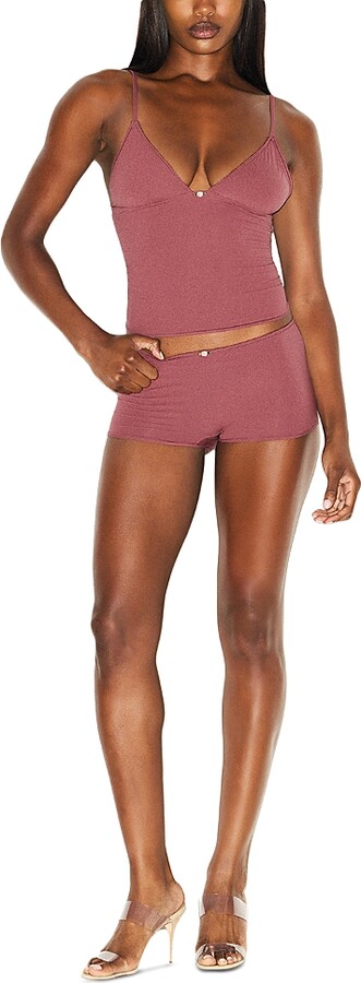 Skims Fe Picot Cami & Boyshorts Set