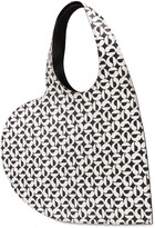 Thumbnail for your product : Coperni Heart Coated Canvas Shoulder Bag