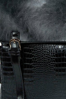 Thumbnail for your product : boohoo Lucy Back Pack And Top Handle Mock Croc Bag