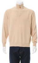 Thumbnail for your product : Brunello Cucinelli Wool Half-Zip Sweater