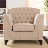Thumbnail for your product : Baxton Studio Mckenzie French Inspired Beige Fabric Upholstered Accent Chair