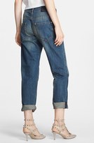 Thumbnail for your product : RED Valentino Button Detail Boyfriend Jeans