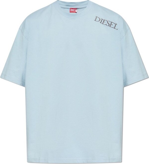 Diesel T-Boggy-T5 Graphic Printed Crewneck T-Shirt