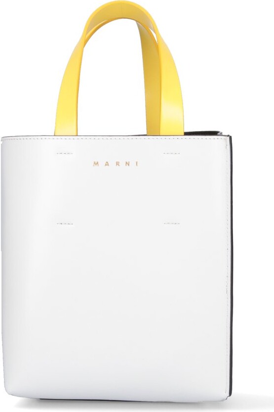 Marni Trunk Colour-Block Foldover Top Tote Bag - ShopStyle