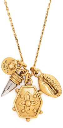 Goossens Maunaloa charm-detail necklace