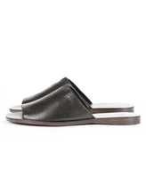 Thumbnail for your product : Henry Beguelin Leather Sandal Slip-Ons