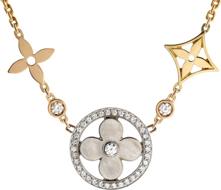 Louis Vuitton Mixed Chains Necklace - ShopStyle