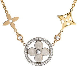 Louis Vuitton, Accessories, Louis Vuitton Pendant Monogram Bold Black  Silver Gold Necklace Mens Womens M0