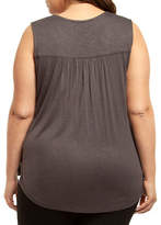 Thumbnail for your product : Dex Plus Sleeveless Round Neck Top