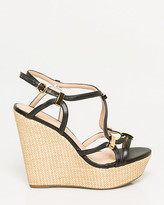 Thumbnail for your product : Le Château Brazilian-Made Faux Leather Wedge