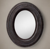 Thumbnail for your product : Restoration Hardware Salvaged Oval Mirror Black - XL